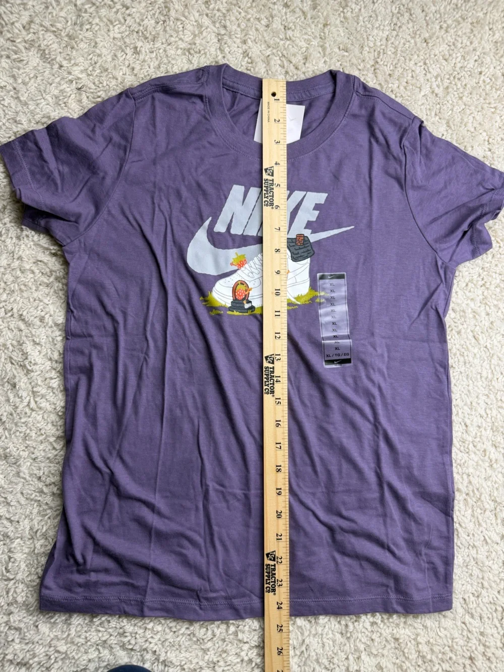 Kids XL Nike Purple Graphic Tee NWT